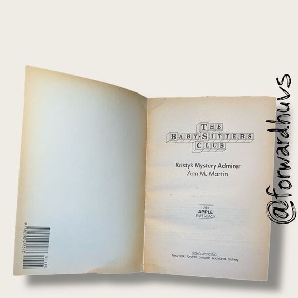 Bundle 3 for $15 Baby-Sitters Club | Ann M. Martin | Book #38 (2 of 2)| Vintage - Picture 4 of 7